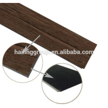 Cliquetez la planche de plancher de vinyle avec la texture en bois PVC cliquez sur la planche de plancher